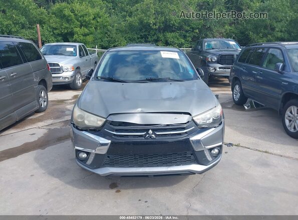 JA4AP3AW6JU000500 2018 MITSUBISHI OUTLANDER SPORT Gray Սարքավորումների վահանակի տեսք
