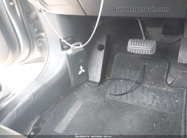 JA4AP3AW6JU000500 2018 MITSUBISHI OUTLANDER SPORT Gray Առջևի վահանակի տեսք