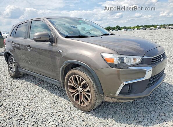 JA4AP3AW7GZ045764 2016 MITSUBISHI OUTLANDER Gray Delantero derecho