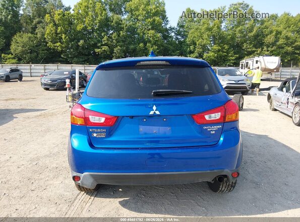 JA4AP3AW9HZ048053 2017 MITSUBISHI OUTLANDER SPORT Синий 