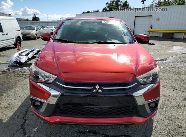 JA4AP3AW9JZ008741 2018 MITSUBISHI OUTLANDER Red წინა ხედი