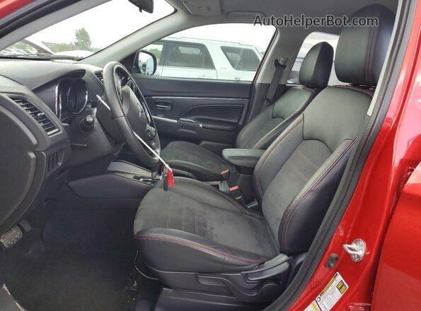 JA4AP3AW9JZ008741 2018 MITSUBISHI OUTLANDER Red წინა სალონის ხედი