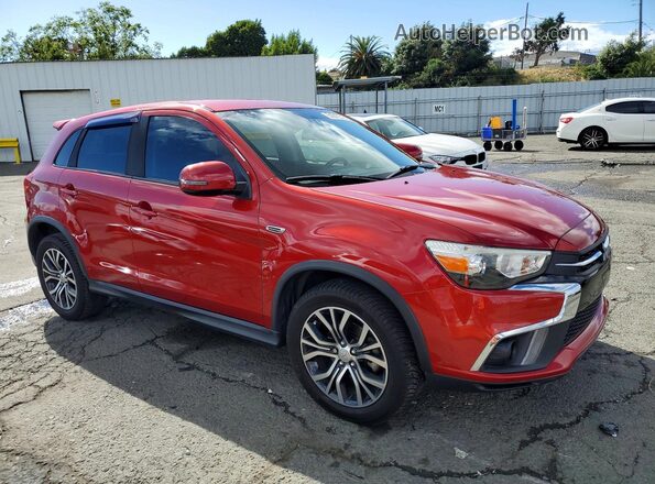 JA4AP3AW9JZ008741 2018 MITSUBISHI OUTLANDER Red წინა მარჯვენა