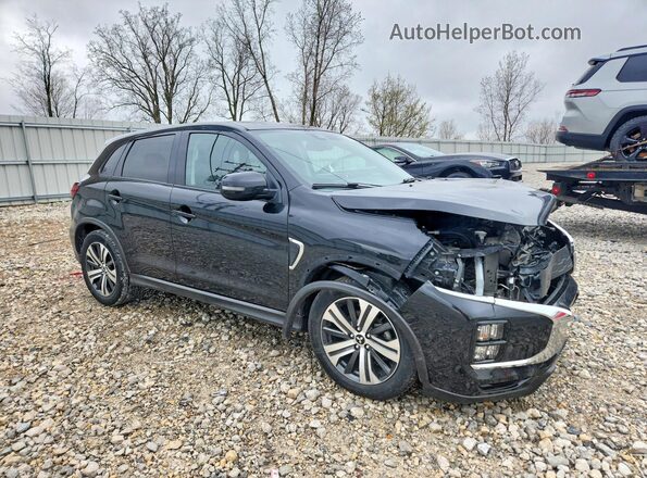 JA4AP4AU0LU022628 2020 MITSUBISHI OUTLANDER Black Delantero derecho