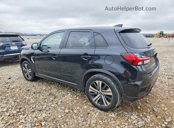 JA4AP4AU0LU022628 2020 MITSUBISHI OUTLANDER Black Trasero izquierdo