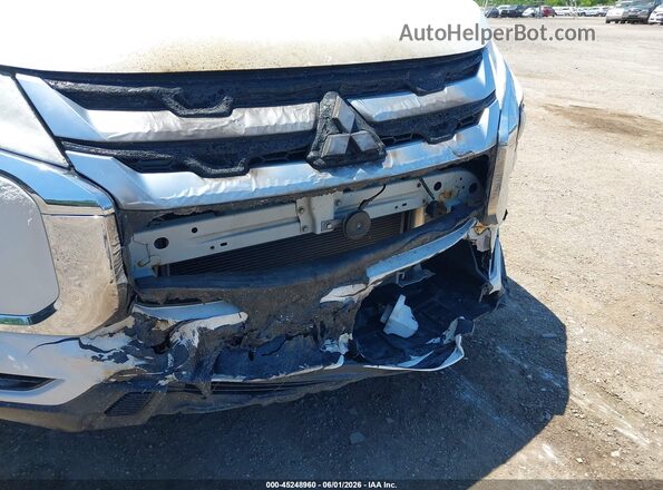 JA4AP4AU0LU023990 2020 MITSUBISHI OUTLANDER SPORT White წინა ხედი