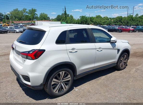 JA4AP4AU0LU023990 2020 MITSUBISHI OUTLANDER SPORT White უკანა მარჯვენა