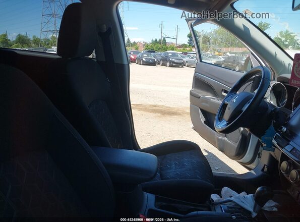 JA4AP4AU0LU023990 2020 MITSUBISHI OUTLANDER SPORT White წინა სალონის ხედი