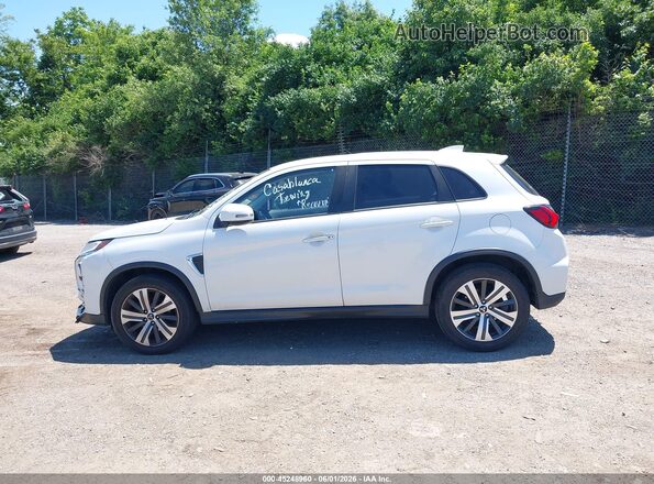JA4AP4AU0LU023990 2020 MITSUBISHI OUTLANDER SPORT White სალონის 360-გრადუსიანი ხედი