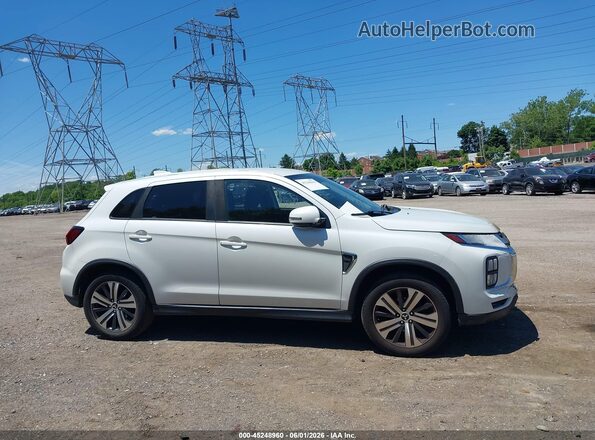 JA4AP4AU0LU023990 2020 MITSUBISHI OUTLANDER SPORT White უკანა სალონის ხედი