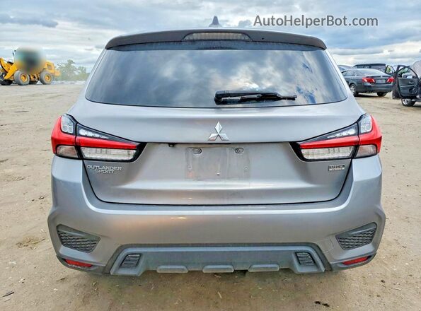 JA4AP4AU0LU026727 2020 MITSUBISHI OUTLANDER Серый Вид сзади
