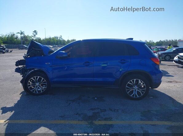 JA4AP4AU2KU021012 2019 MITSUBISHI OUTLANDER SPORT Синий 