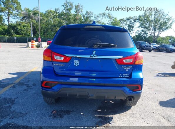 JA4AP4AU2KU021012 2019 MITSUBISHI OUTLANDER SPORT Синий 