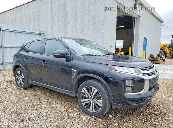 JA4AP4AU4LU028383 2020 MITSUBISHI OUTLANDER Black Առջևի աջ