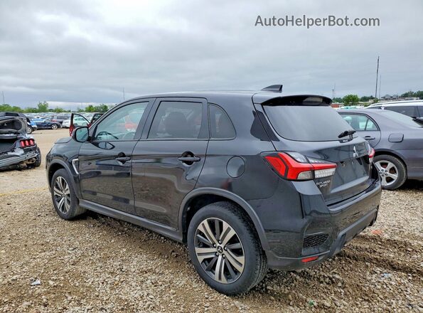 JA4AP4AU4LU028383 2020 MITSUBISHI OUTLANDER Black Հետևի ձախ