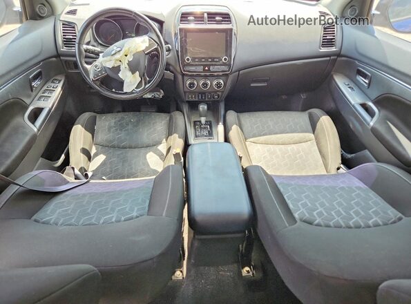 JA4AP4AU6LU006465 2020 MITSUBISHI OUTLANDER Blue Widok deski rozdzielczej
