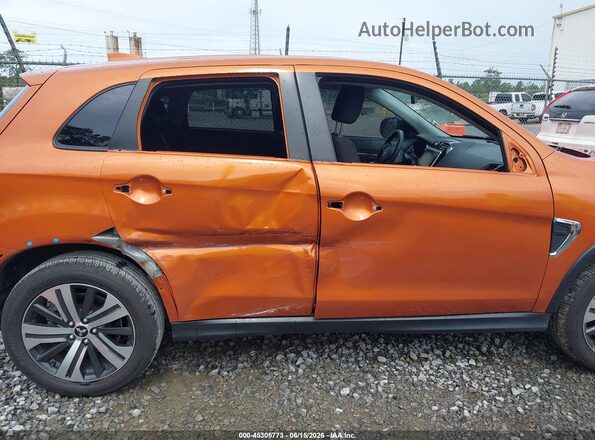 JA4AP4AU7LU005387 2020 MITSUBISHI OUTLANDER SPORT Оранжевый Вид спереди