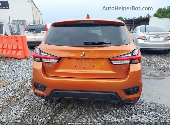 JA4AP4AU7LU005387 2020 MITSUBISHI OUTLANDER SPORT Оранжевый 