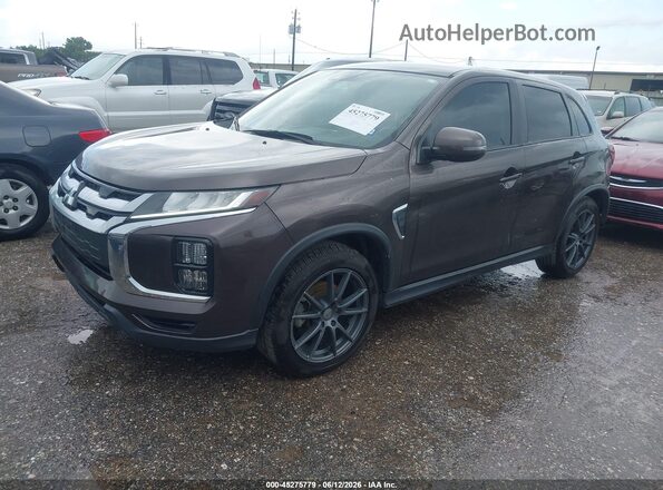 JA4AP4AU8LU009139 2020 MITSUBISHI OUTLANDER SPORT Brown Przód lewy