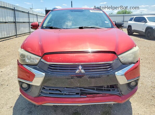 JA4AP4AW5GZ027513 2016 MITSUBISHI OUTLANDER Maroon 