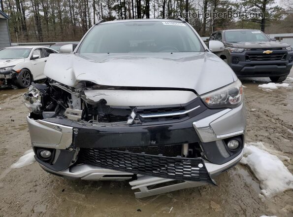JA4AP4AWXJU000957 2018 MITSUBISHI OUTLANDER Silver 