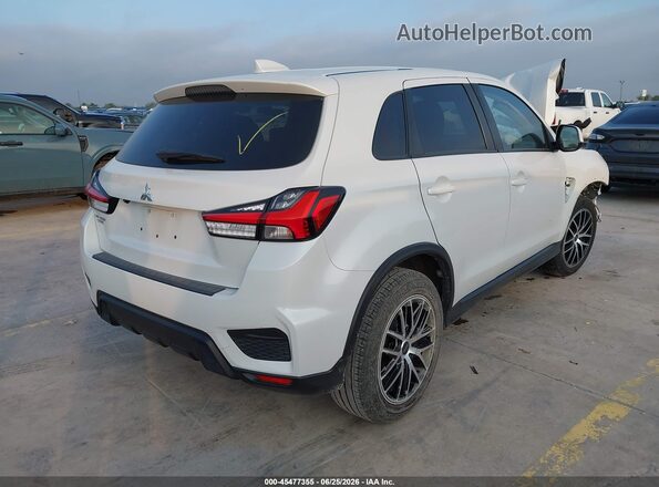 JA4APUAU0MU024199 2021 MITSUBISHI OUTLANDER SPORT Белый Задняя правая четверть
