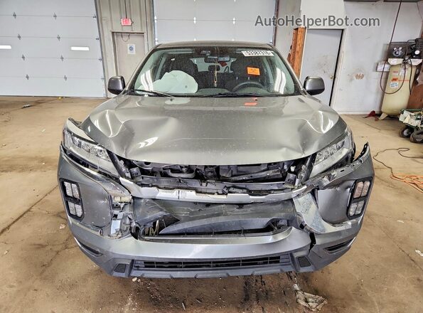 JA4APUAU0MU035266 2021 MITSUBISHI OUTLANDER Gray Widok z przodu