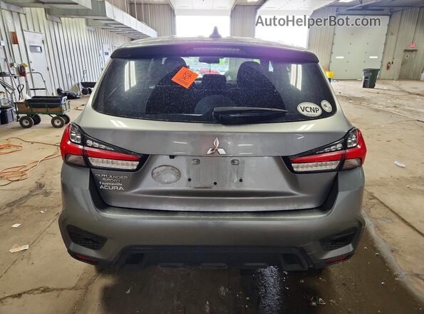 JA4APUAU0MU035266 2021 MITSUBISHI OUTLANDER Gray Widok z tyłu