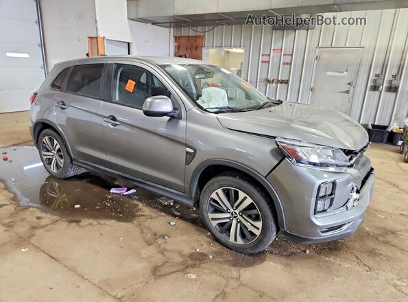 JA4APUAU0MU035266 2021 MITSUBISHI OUTLANDER Gray Przód prawy