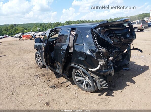 JA4APUAU2MU012636 2021 MITSUBISHI OUTLANDER SPORT Black Trasero izquierdo