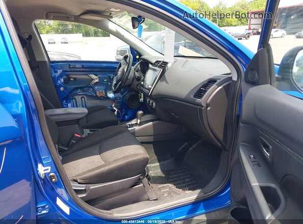 JA4APUAU2MU024284 2021 MITSUBISHI OUTLANDER SPORT Синий Вид салона спереди