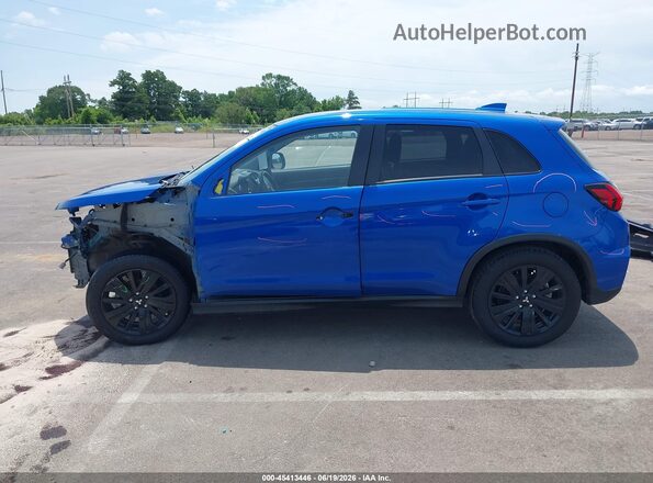 JA4APUAU2MU024284 2021 MITSUBISHI OUTLANDER SPORT Синий 