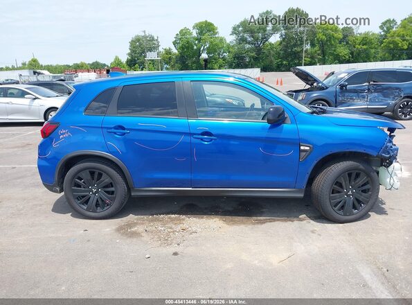 JA4APUAU2MU024284 2021 MITSUBISHI OUTLANDER SPORT Синий Панорамный вид салона 360°