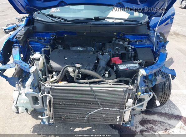 JA4APUAU2MU024284 2021 MITSUBISHI OUTLANDER SPORT Синий Вид сзади