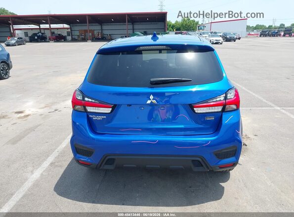 JA4APUAU2MU024284 2021 MITSUBISHI OUTLANDER SPORT Синий 