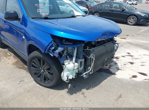 JA4APUAU2MU024284 2021 MITSUBISHI OUTLANDER SPORT Синий 