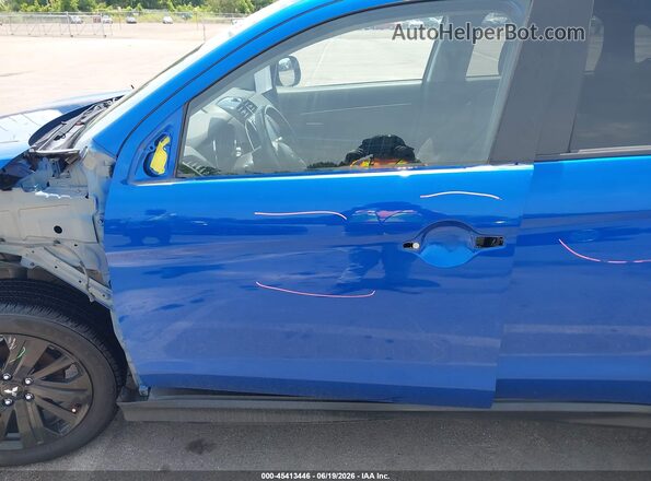 JA4APUAU2MU024284 2021 MITSUBISHI OUTLANDER SPORT Синий 