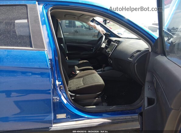JA4APUAU3NU014574 2022 MITSUBISHI OUTLANDER SPORT Blue Front interior view