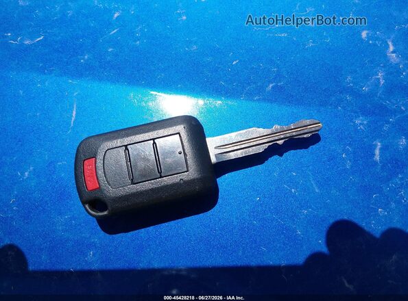 JA4APUAU3NU014574 2022 MITSUBISHI OUTLANDER SPORT Blue Dashboard view