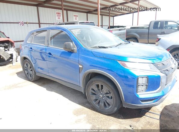 JA4APUAU3NU014574 2022 MITSUBISHI OUTLANDER SPORT Blue 360 interior view