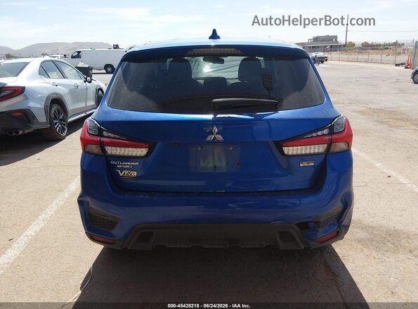 JA4APUAU3NU014574 2022 MITSUBISHI OUTLANDER SPORT Blue 