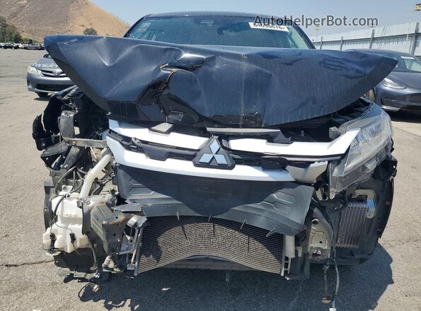 JA4APUAU4MU016896 2021 MITSUBISHI OUTLANDER Black Vista frontal