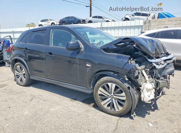 JA4APUAU4MU016896 2021 MITSUBISHI OUTLANDER Black Delantero derecho