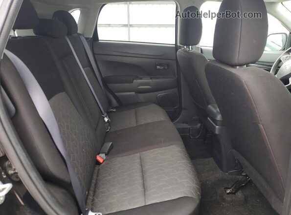 JA4APUAU5MU033139 2021 MITSUBISHI OUTLANDER Черный Вид задней части салона