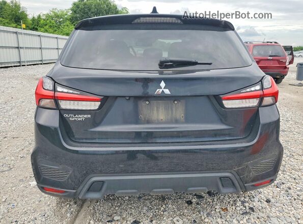 JA4APUAU5MU033139 2021 MITSUBISHI OUTLANDER Черный Вид сзади