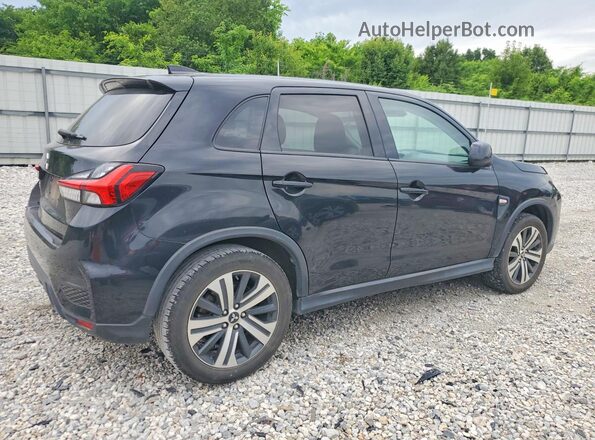 JA4APUAU5MU033139 2021 MITSUBISHI OUTLANDER Черный Задняя правая четверть