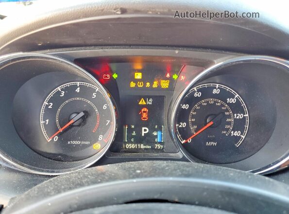 JA4APUAU6NU016559 2022 MITSUBISHI OUTLANDER Red Вид щитка приладів