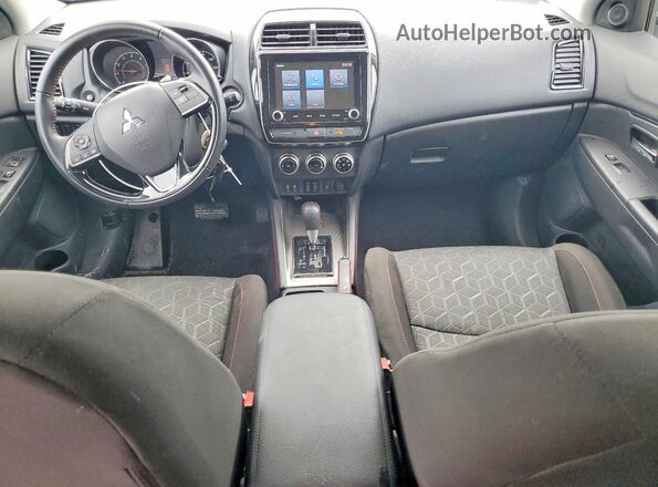 JA4APUAU7NU016862 2022 MITSUBISHI OUTLANDER White წინა პანელის ხედი