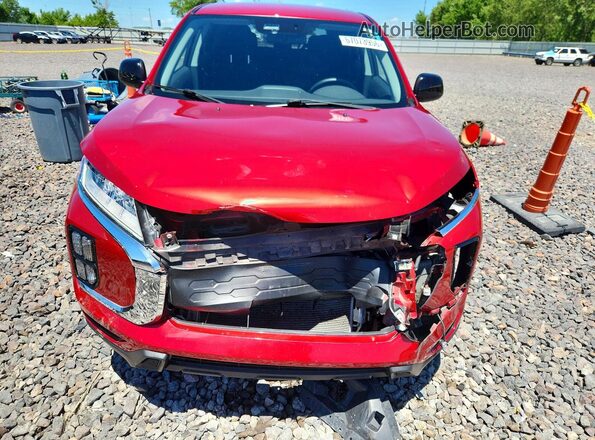 JA4APUAU8MU001303 2021 MITSUBISHI OUTLANDER Red წინა ხედი