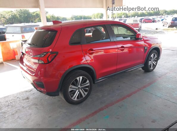 JA4APUAU8MU022457 2021 MITSUBISHI OUTLANDER SPORT Red უკანა მარჯვენა